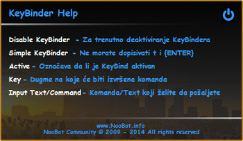Pomoc na NB Launcher-u.